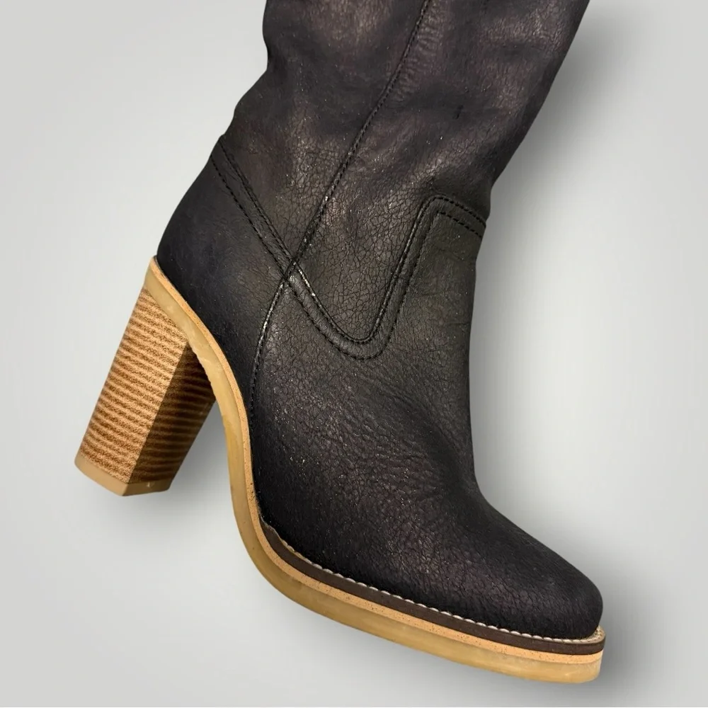 FREE‎ PEOPLE Vegan Blake Heel Boot Sz 37